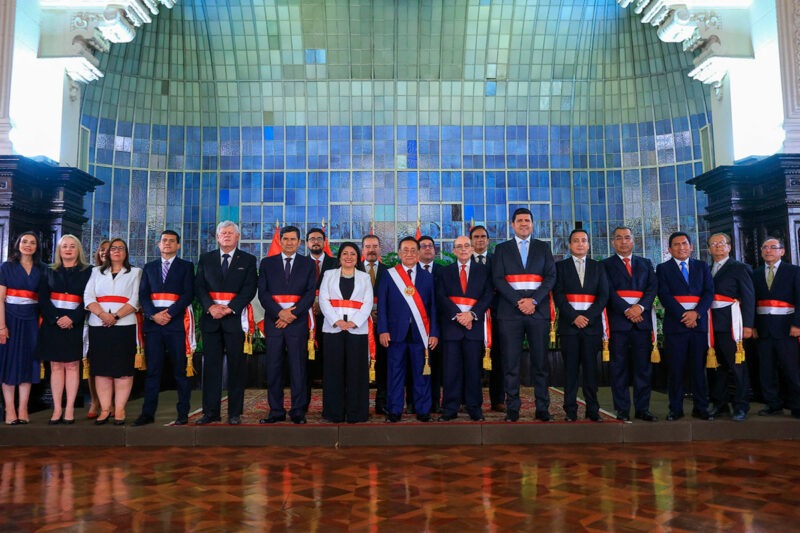 Juramentación del gabinete Balcázar: Denisse Miralles asume la PCM y se oficializa equipo ministerial