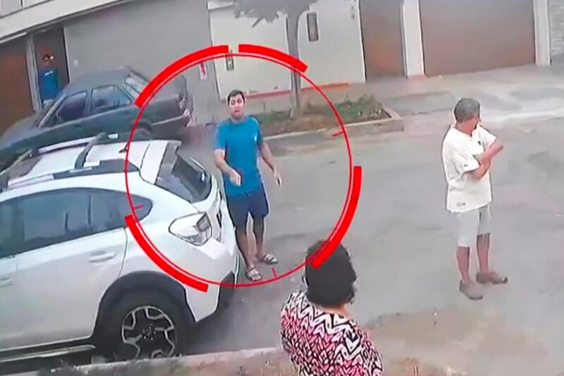 La Molina: vecino amenaza con cuchillo a fiscalizadora durante operativo municipal en La Capilla