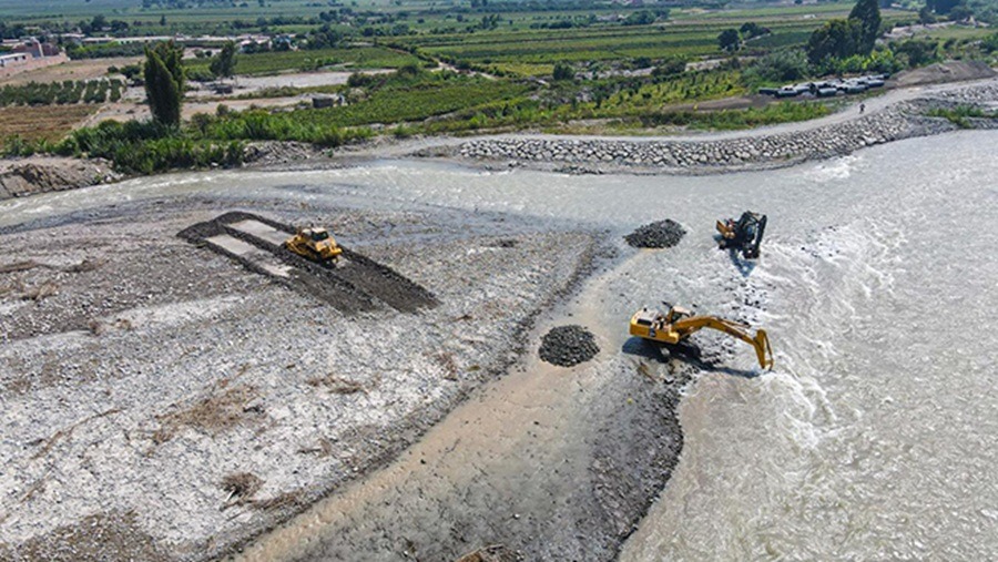 ANIN interviene en ríos Cañete y Huaura para reducir riesgos y asegurar continuidad de obras