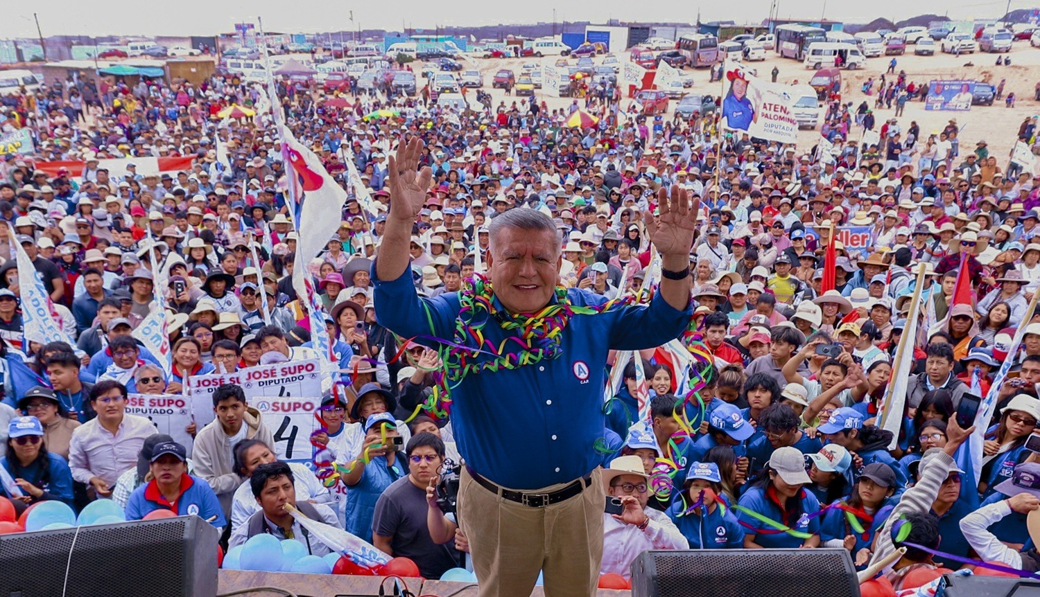 Candidato César Acuña: “El que nace para servir, se muere sirviendo, y yo quiero morir sirviendo a mi país”