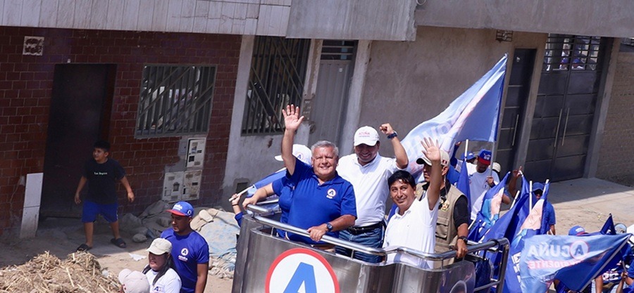 Candidato César Acuña: “La verdadera encuesta está en la calle”