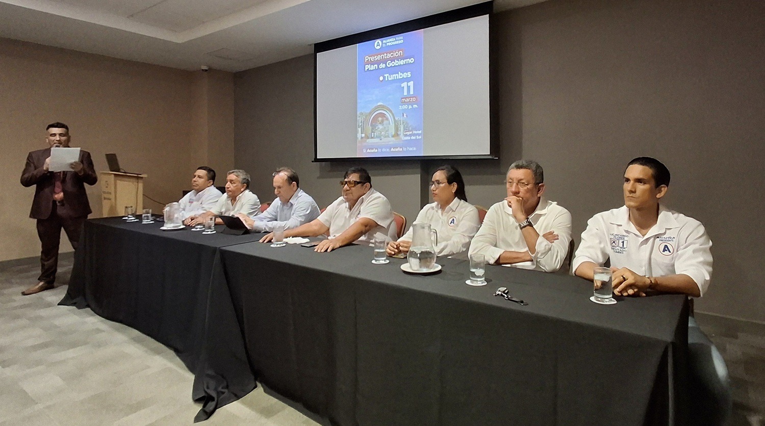 Elecciones 2026: Gobierno de Acuña construirá Plantas de Tratamiento de Agua Potable para Tumbes