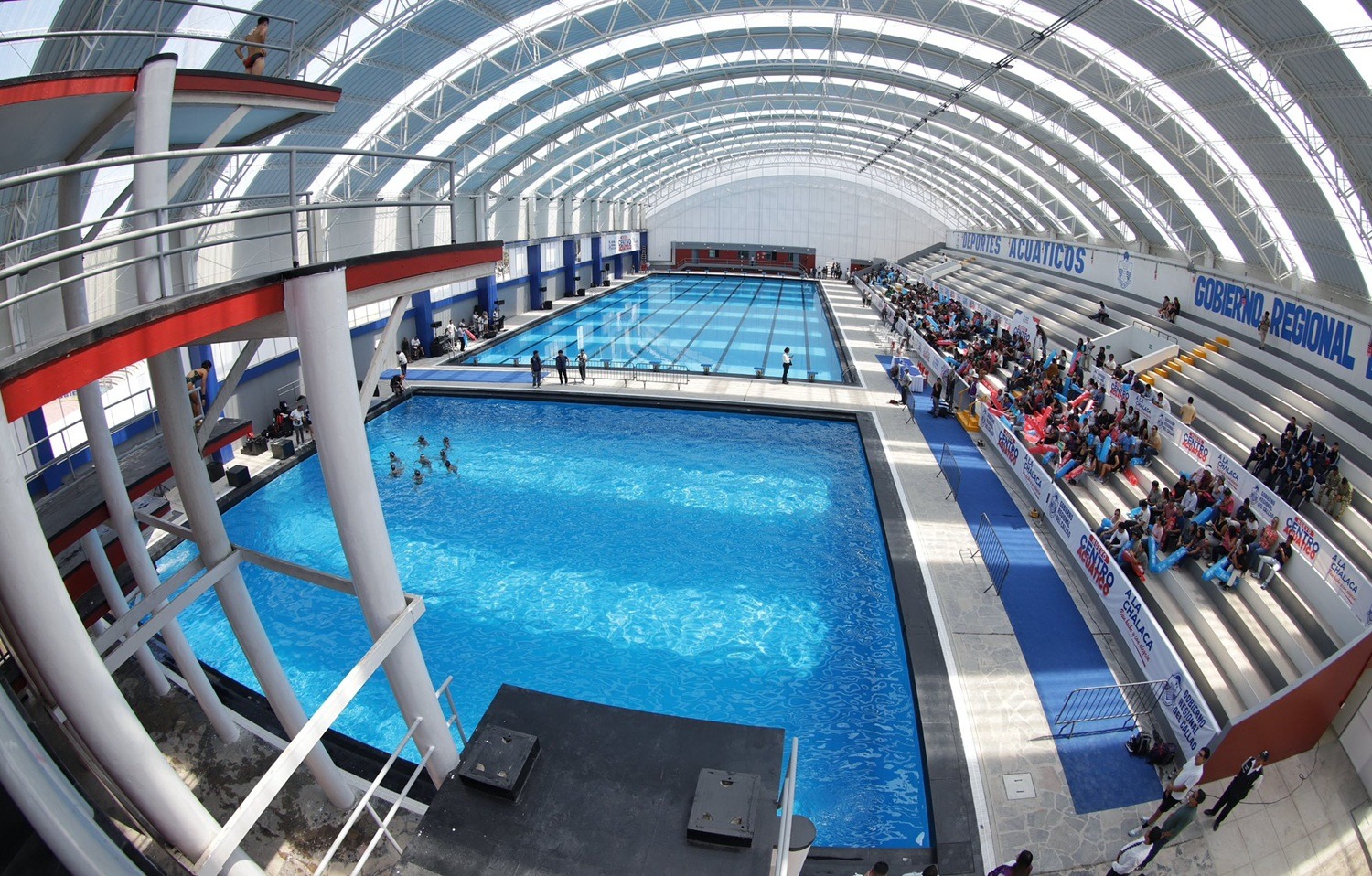 Gobierno Regional del Callao inaugura moderno centro acuático