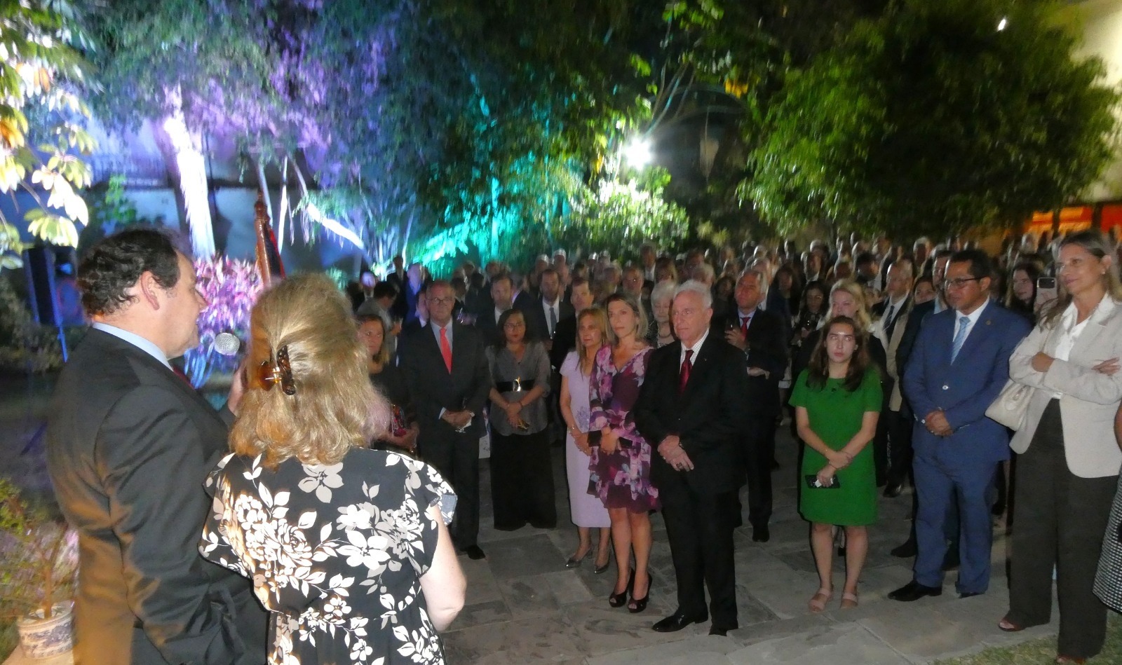 Despedida solemne del embajador de Chile Óscar Fuentes Lira