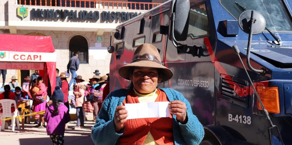 Programa Contigo: inicia el pago de s/ 300 en zonas alejadas gracias a los carritos pagadores. ¡Conoce los puntos disponibles aquí!