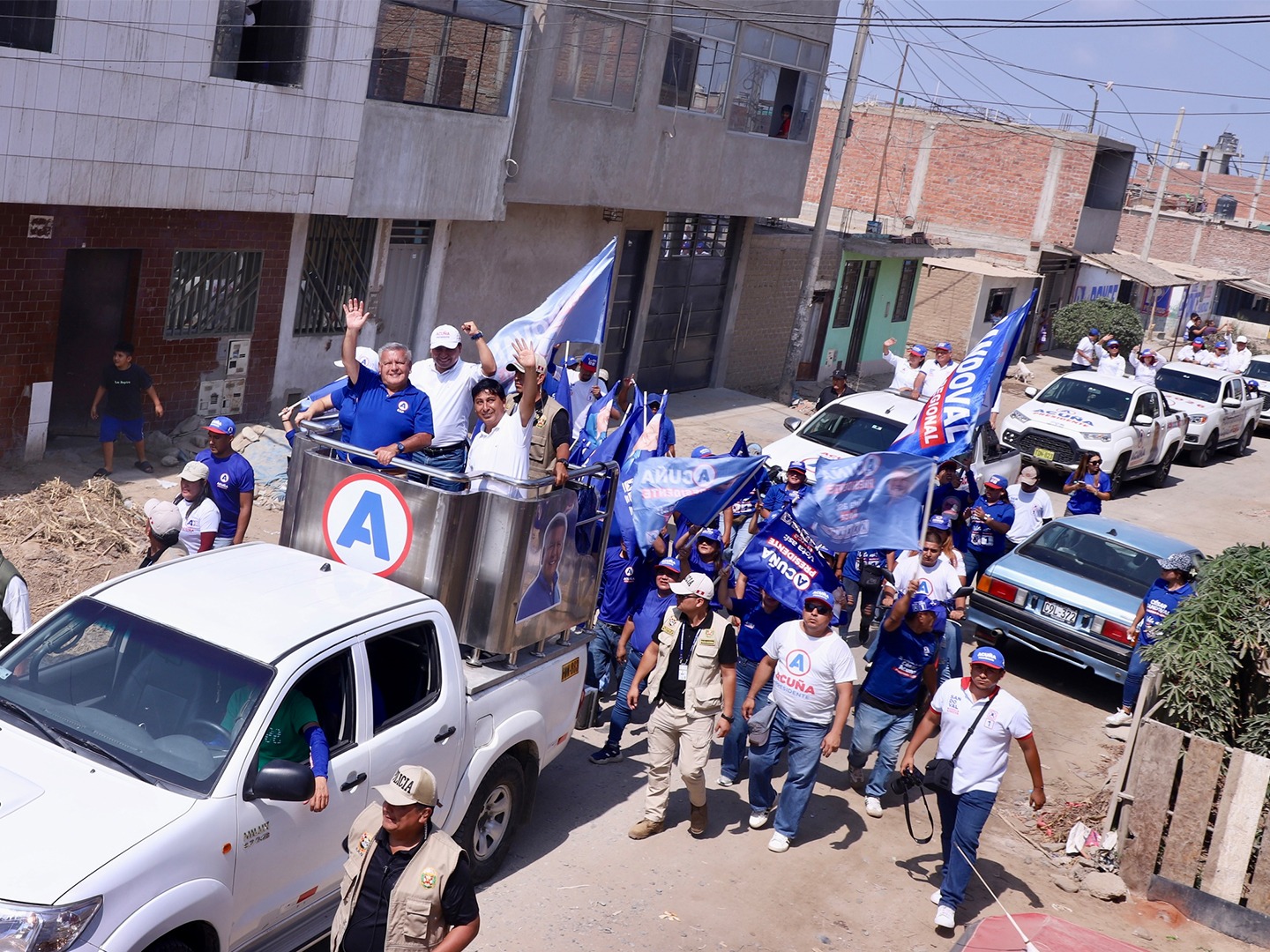 Acuña: “La verdadera  encuesta está en la calle”