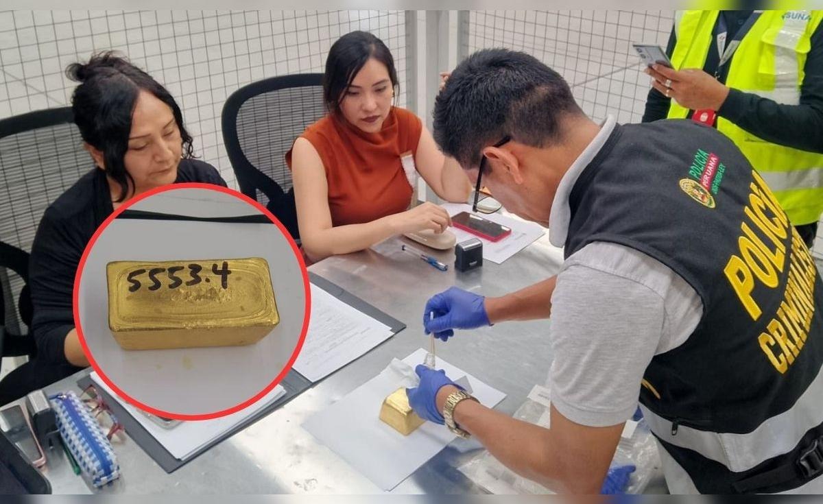 Fiscalía incautó barra de oro valorizada en US$ 600 mil
