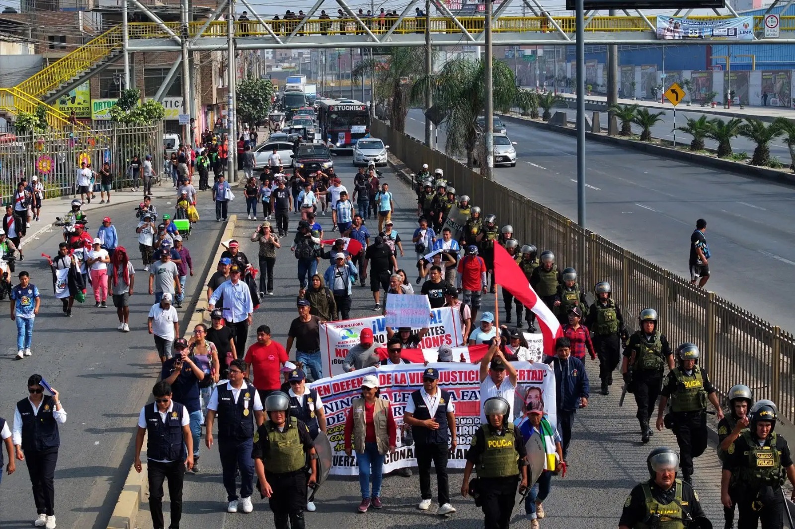 Transportistas marchan este jueves 5 de marzo