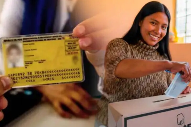 Electores con DNI vencido o amarillo podrán votar