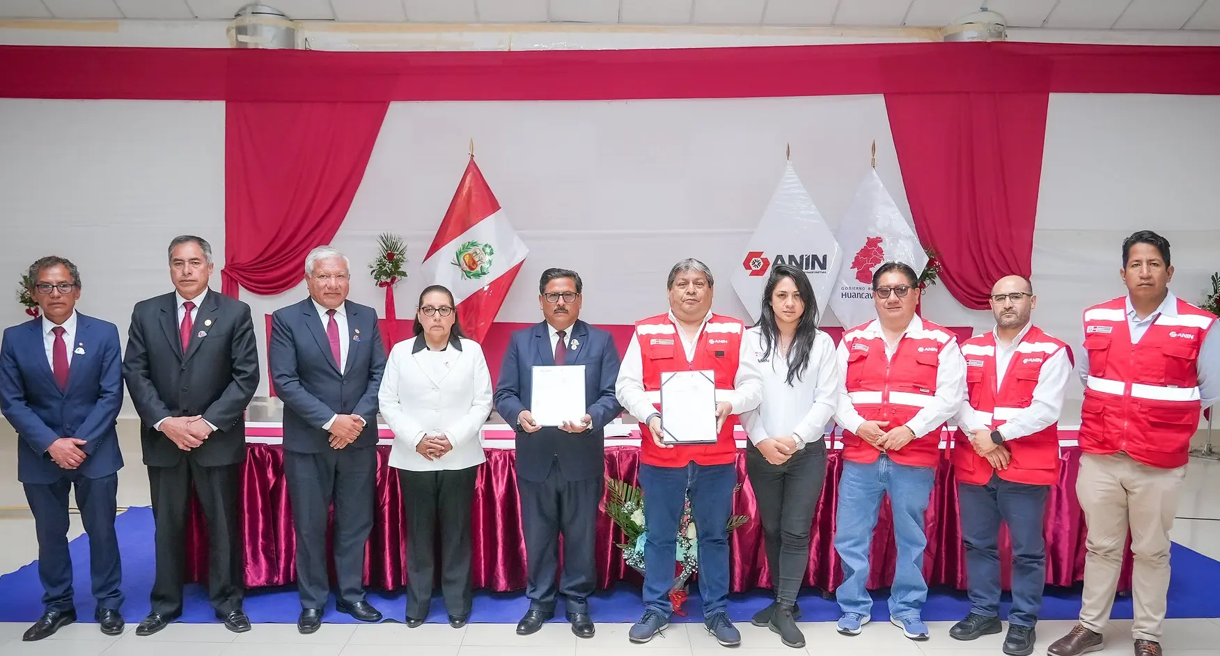 ANIN y gobierno regional de Huancavelica suscriben convenio para ejecutar proyectos por más de S/ 517 millones