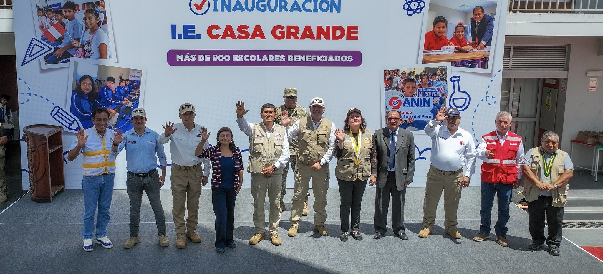 ANIN fortalece la infraestructura educativa con nueva institución en La Libertad