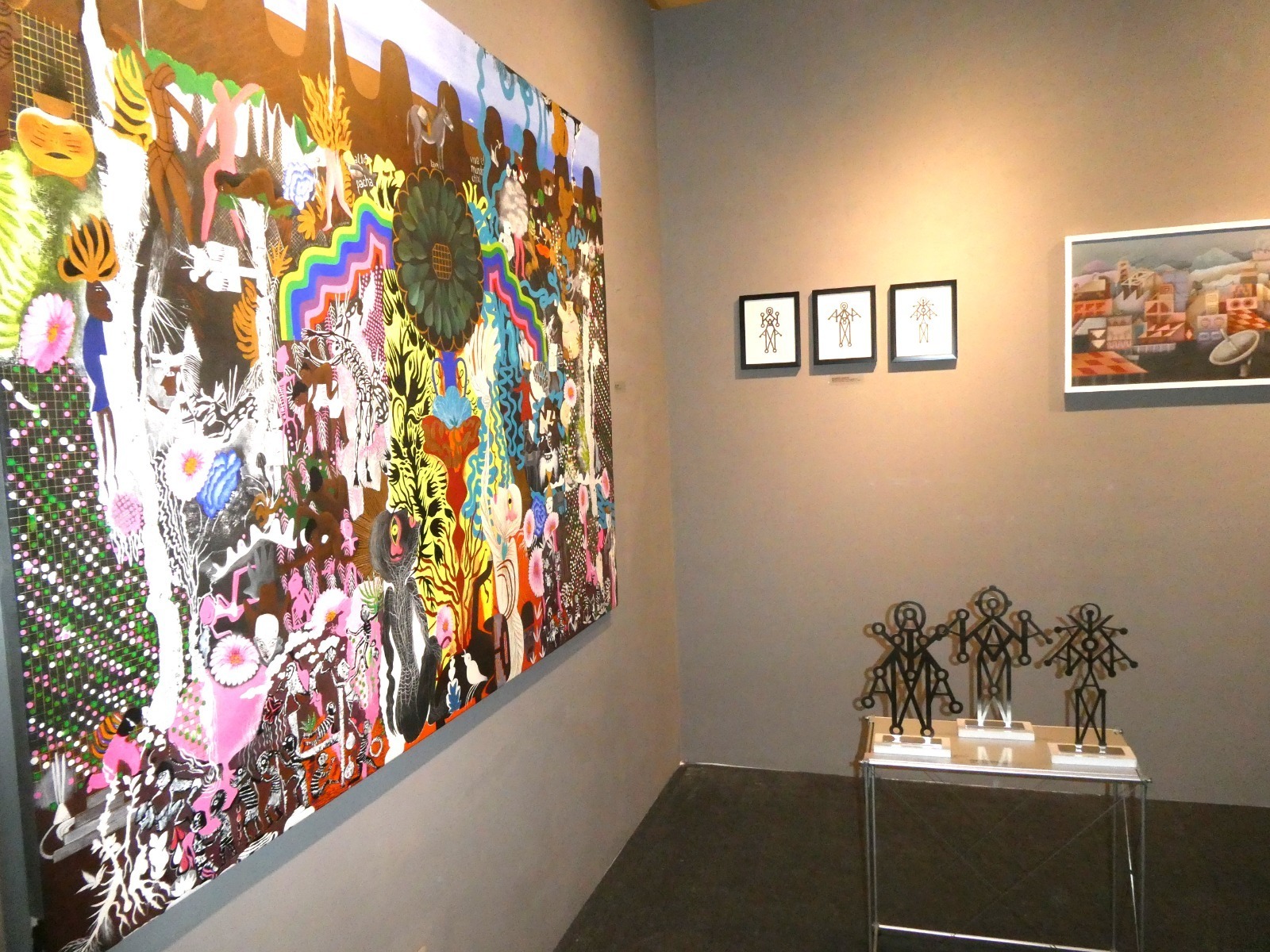 Arte argentino y guatemalteco en Pinta Lima