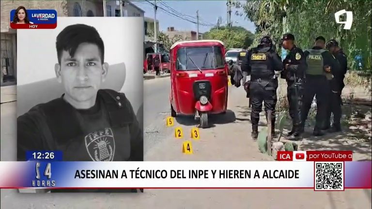 Asesinan a trabajador del INPE y hieren a alcaide