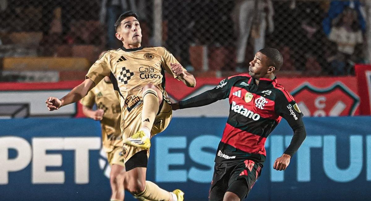 Cusco FC cayó por 2-0 ante Flamengo