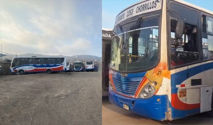 Disparan contra unidad de transporte en Chorrillos y chofer salva