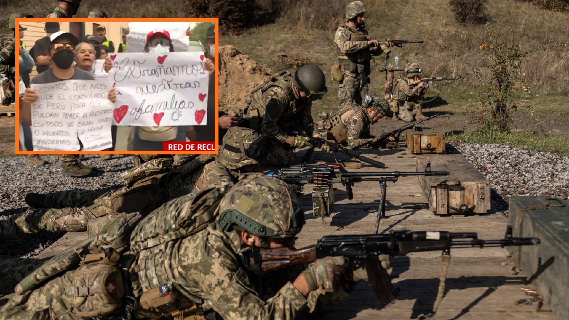 Peruanos son llevados con engaños a zona de guerra en Rusia