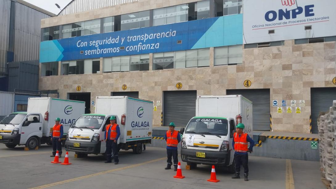 ONPE contrató a empresa que sancionó 3 veces para trasladar material electoral