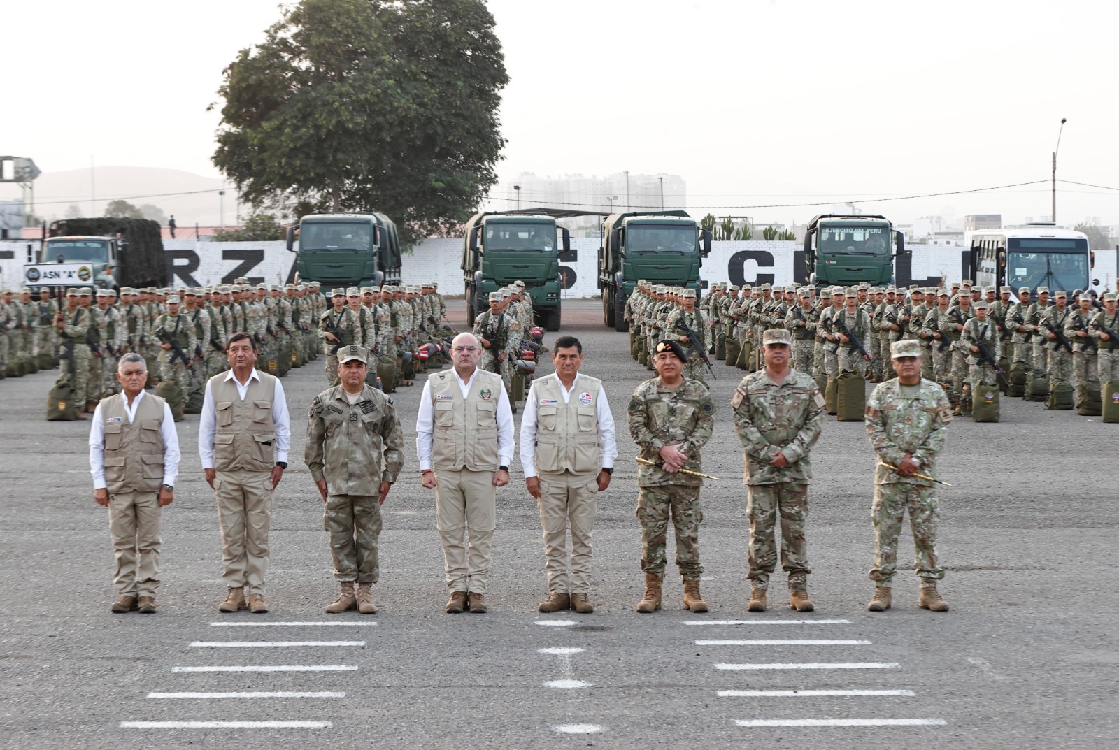 Premier: 45 mil militares garantizarán seguridad durante elecciones