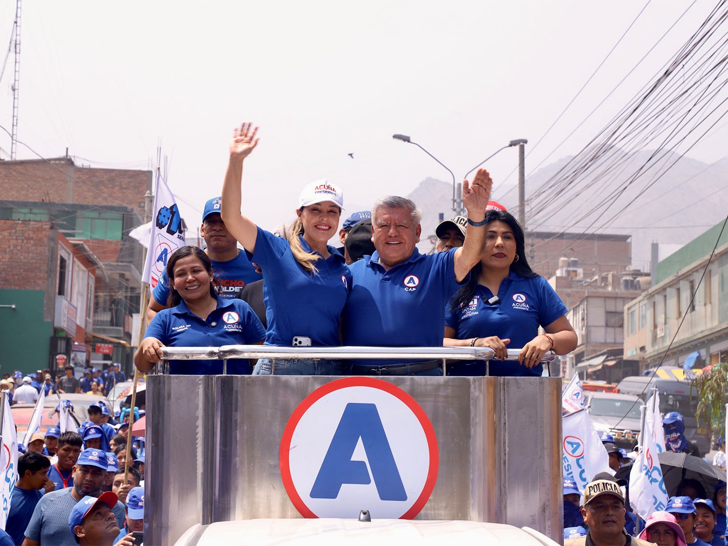 Acuña aseguró que la  verdadera encuesta  se verá el 12 de abril