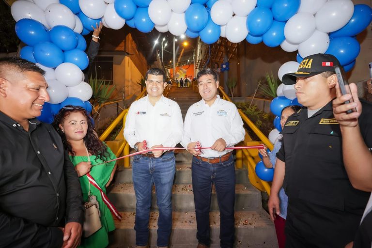 MVCS contribuye conla transformación urbana en El Agustino
