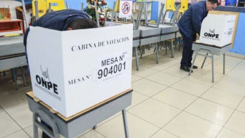ONPE habilita más de 10 mil locales de votación para elecciones