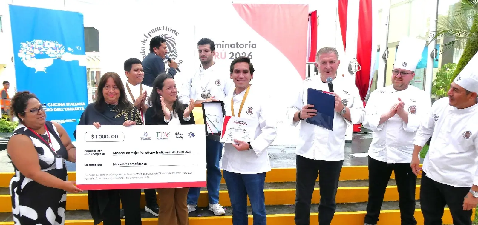Carlo Strobbe Premrl conquista la Coppa del Panettone en Lima