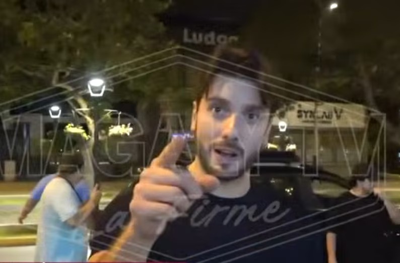 Rodrigo Brand protagoniza altercado con prensa tras difusión de imágenes con Goñi