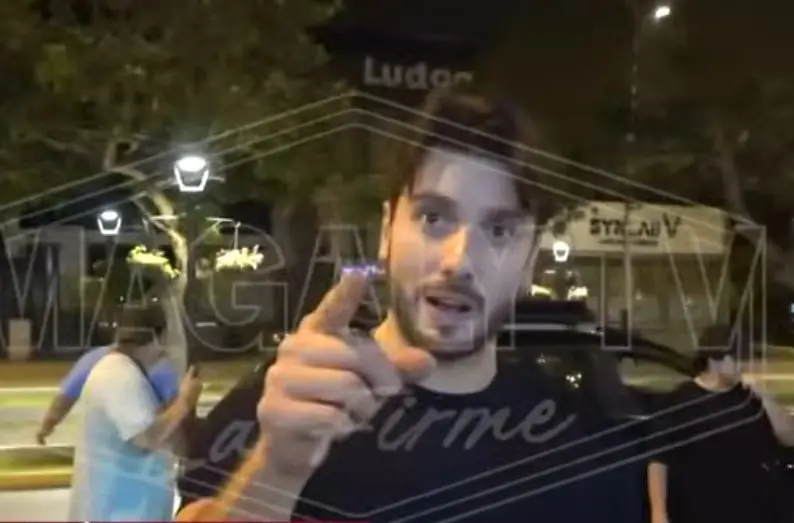 Rodrigo Brand protagoniza altercado con prensa tras difusión de imágenes con Goñi