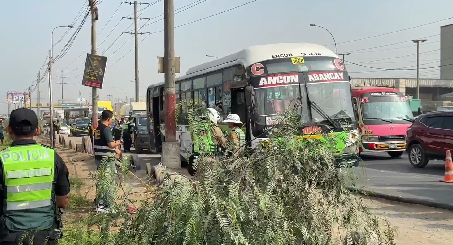 Puente Piedra: Sicarios asesinan a mujer dentro de bus
