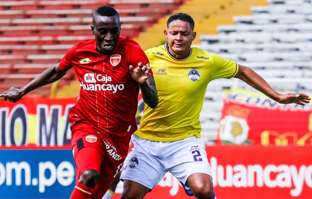 Sport Huancayo empató 1-1 con Comerciantes Unidos