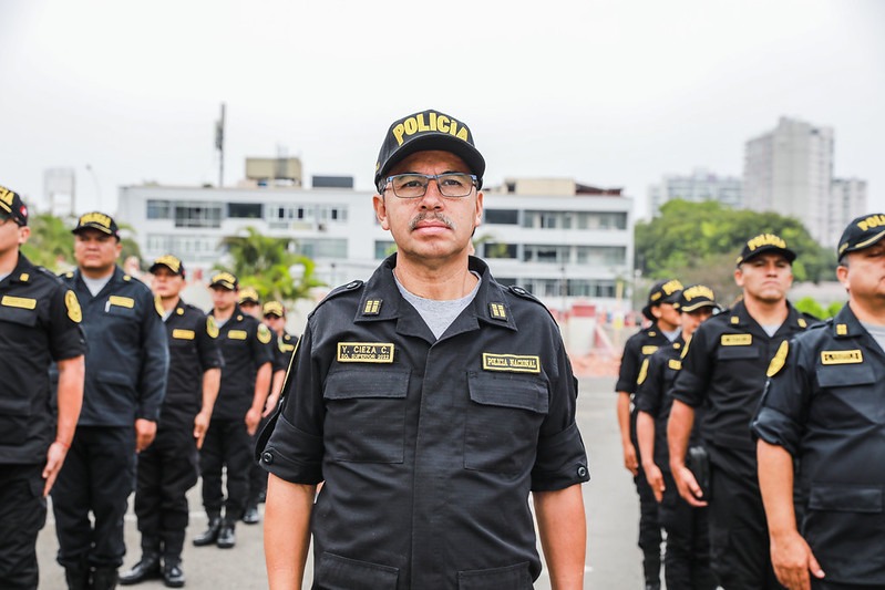 Tabla del Cronograma de Distribución Técnica para pago del 2% a los policías