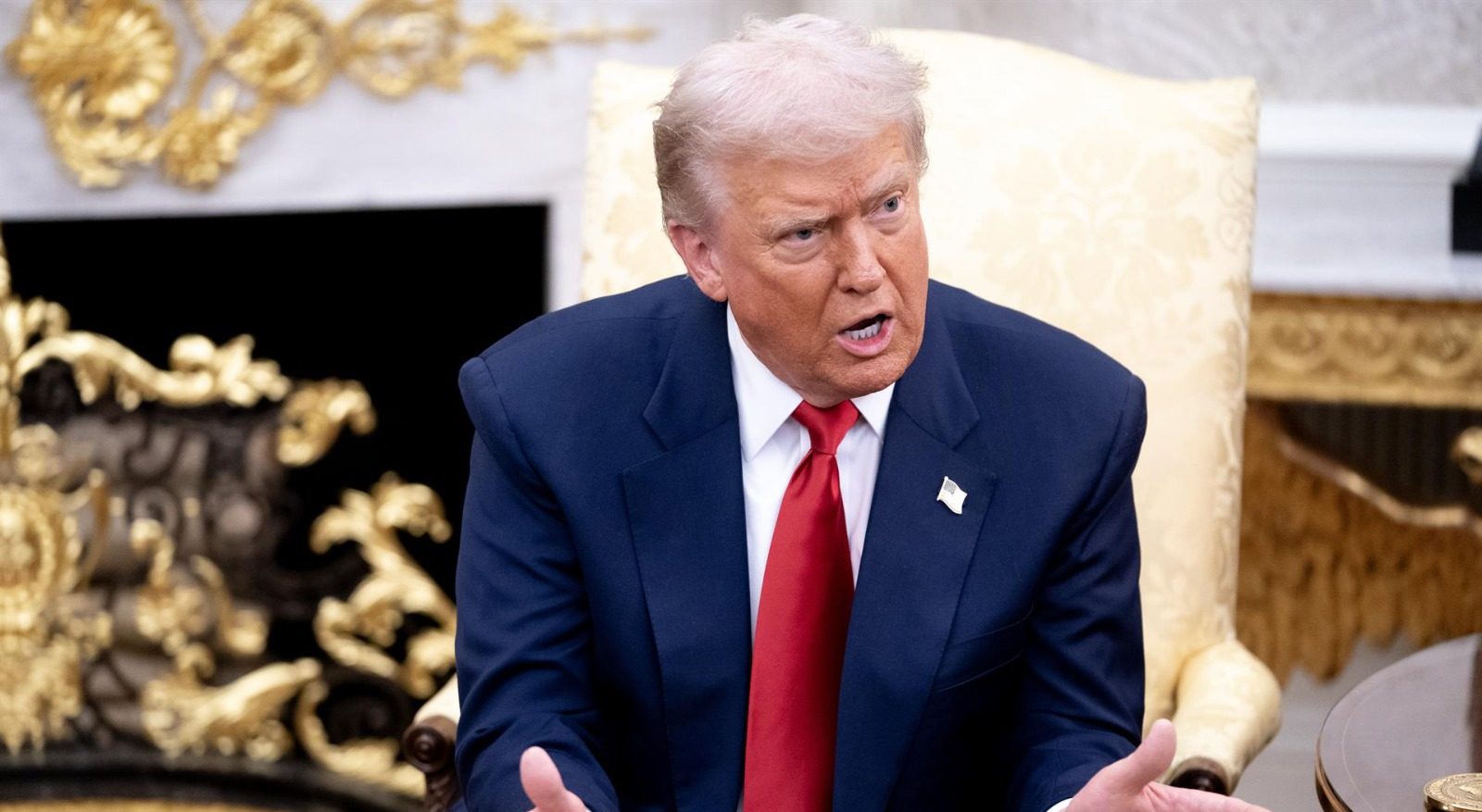 Trump aseguró que Irán le pidió la reapertura del estrecho de Ormuz