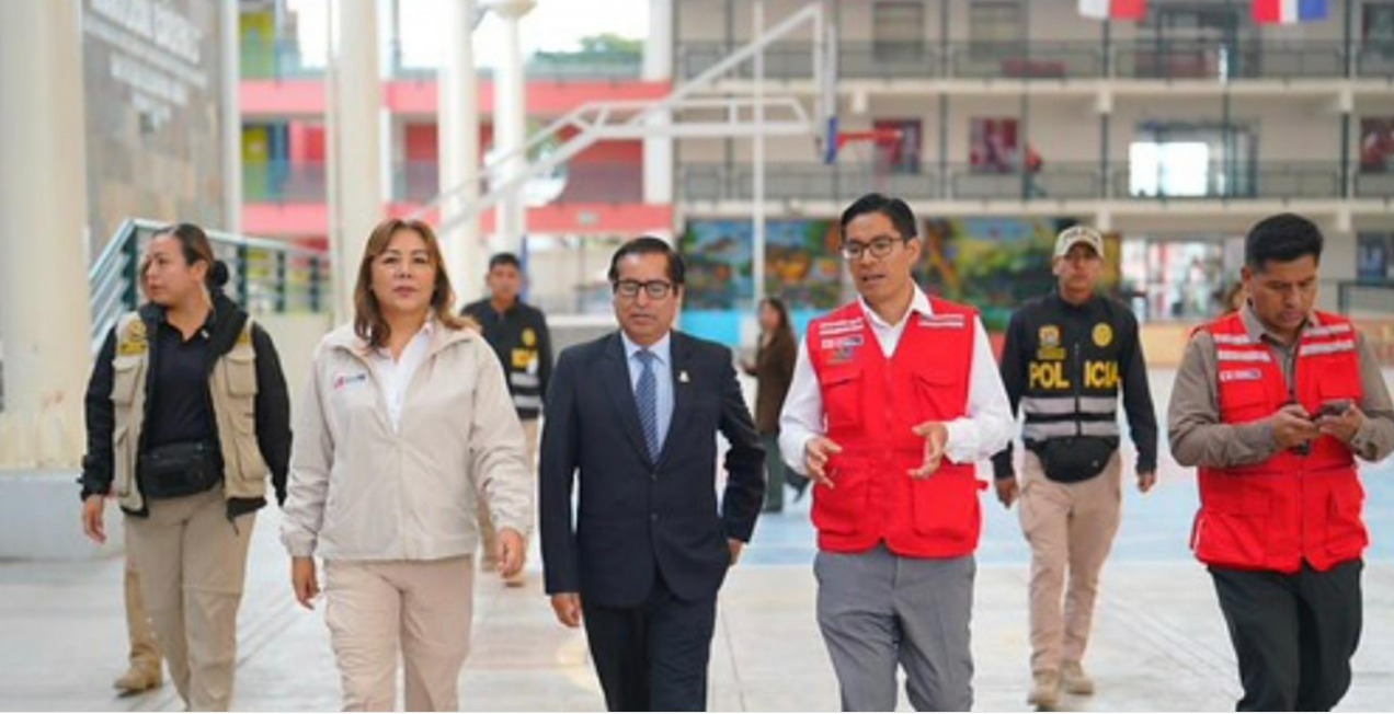 Ministra Lily Vásquez supervisó alimentación escolar del programa PAE en Ayacucho