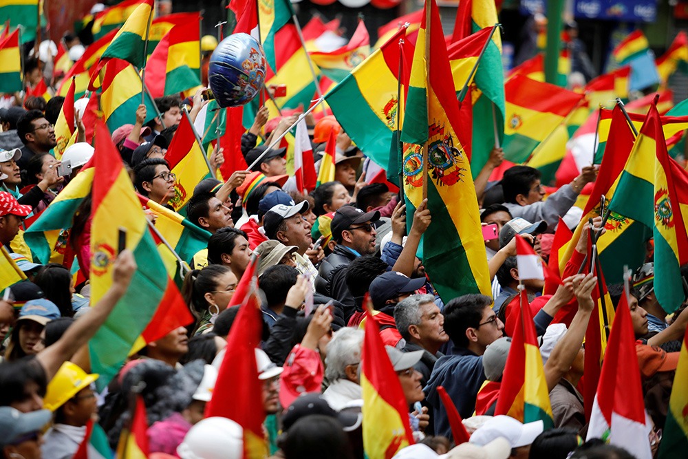 Marchas en cinco ciudades de Bolivia exigen el fin de bloqueos de carreteras