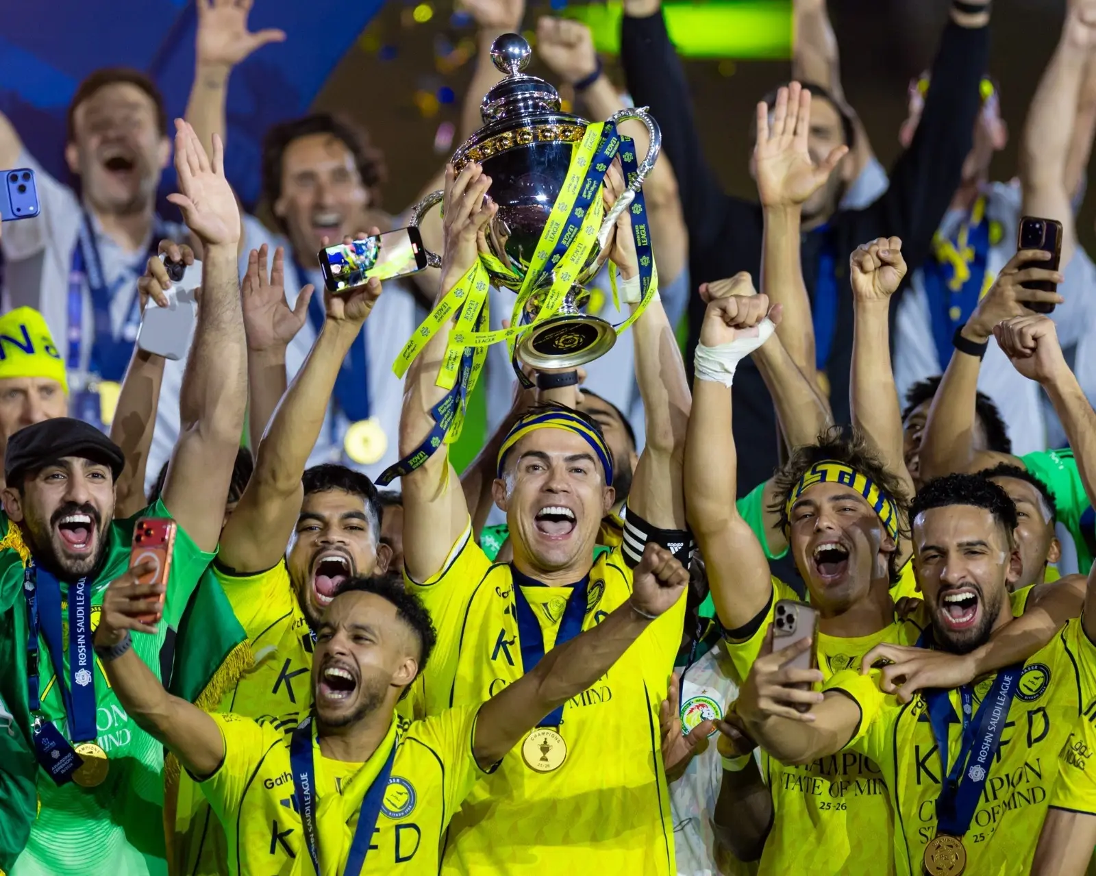 CR7 conquista su primer título en Arabia Saudita