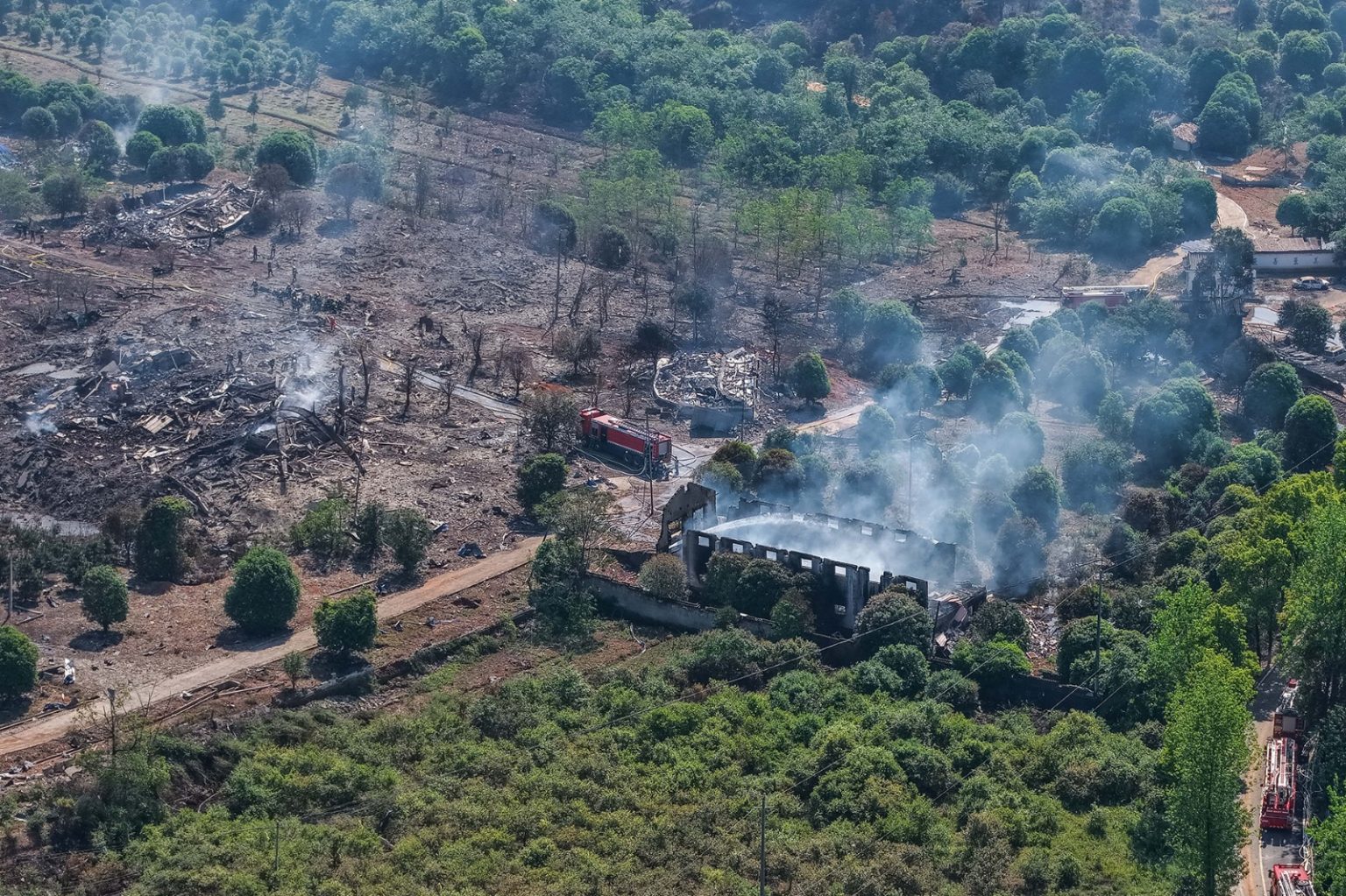 Explosión en fábrica en China deja 26 muertos