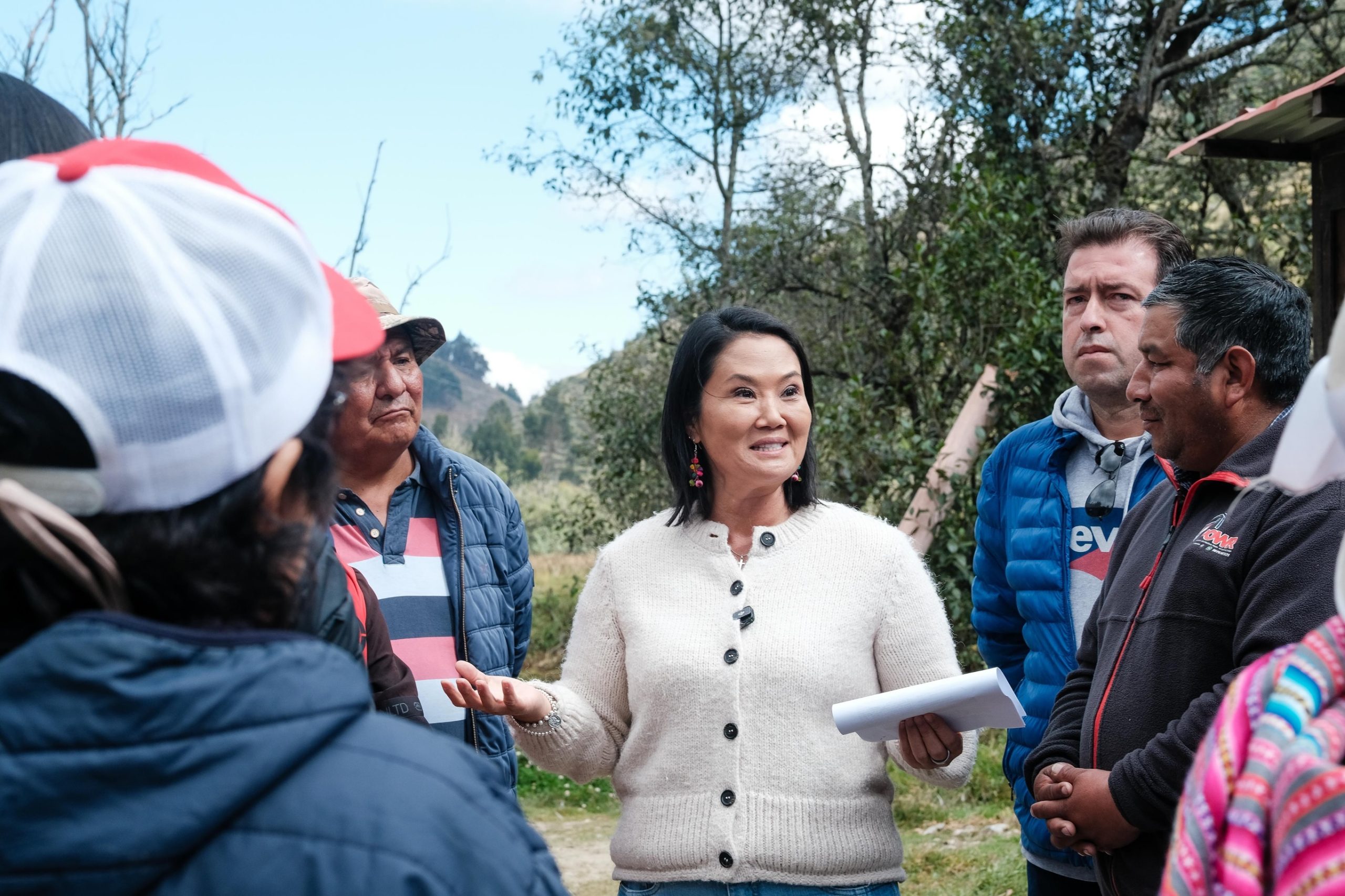 Keiko Fujimori sobre el crimen: Conmigo el orden va a regresar