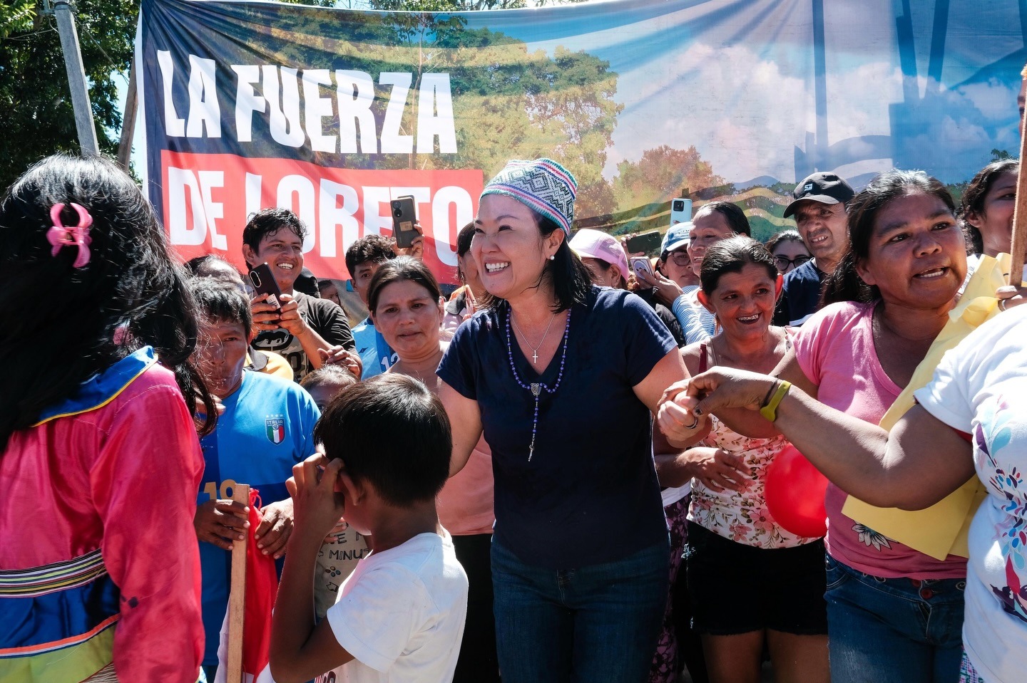 Keiko Fujimori descarta quedarse en el poder