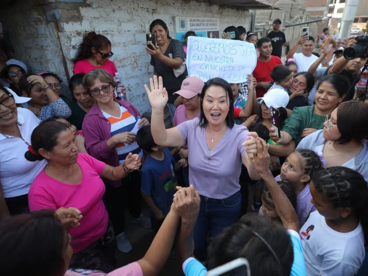 Keiko Fujimori: vamos  a recuperar el orden  y dar calidad de vida