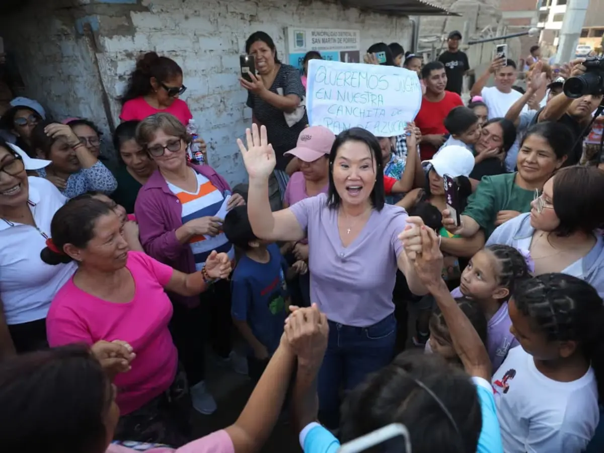 Keiko Fujimori: vamos  a recuperar el orden  y dar calidad de vida