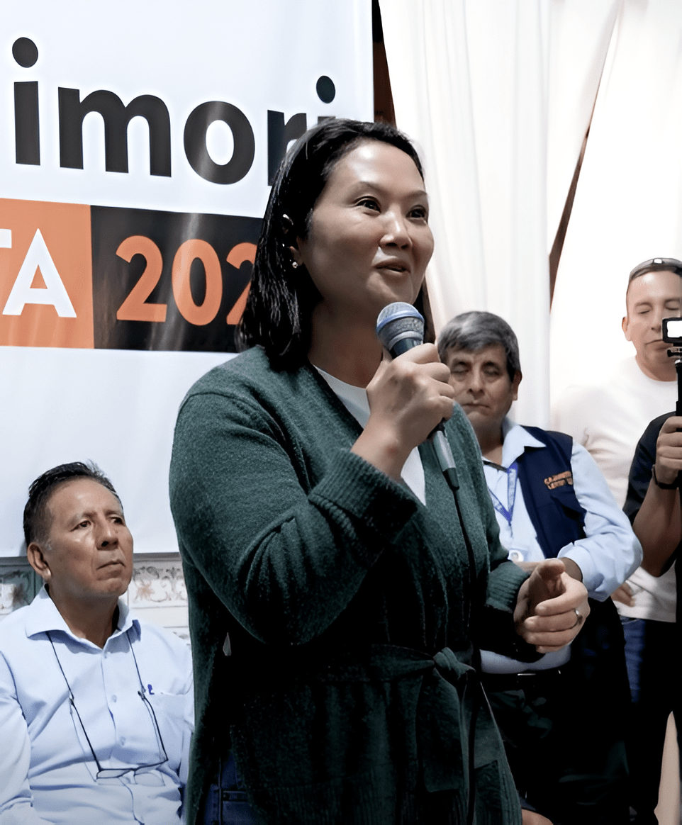 Keiko en Arequipa: anuncia  la reactivación de Cofopri