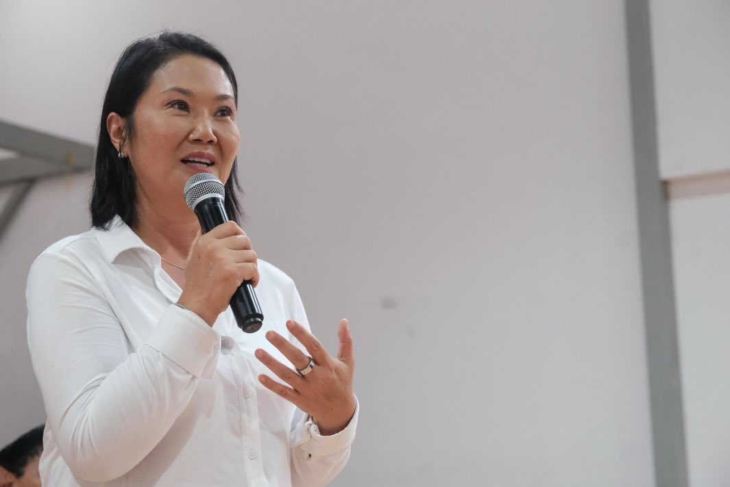 Keiko Fujimori: “Me echan la culpa de todo, pero no he sido presidenta, los otros han sido presidentes”