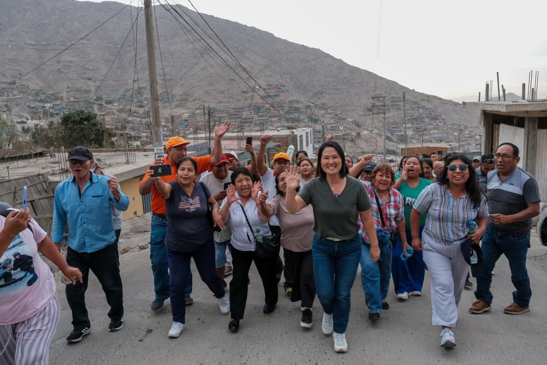 Keiko Fujimori: “Haré que peruanos vuelvan  a confiar en sus autoridades”