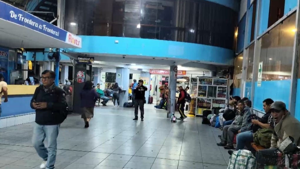 Suspenden venta de pasajes al norte por bloqueos en la Panamericana Norte