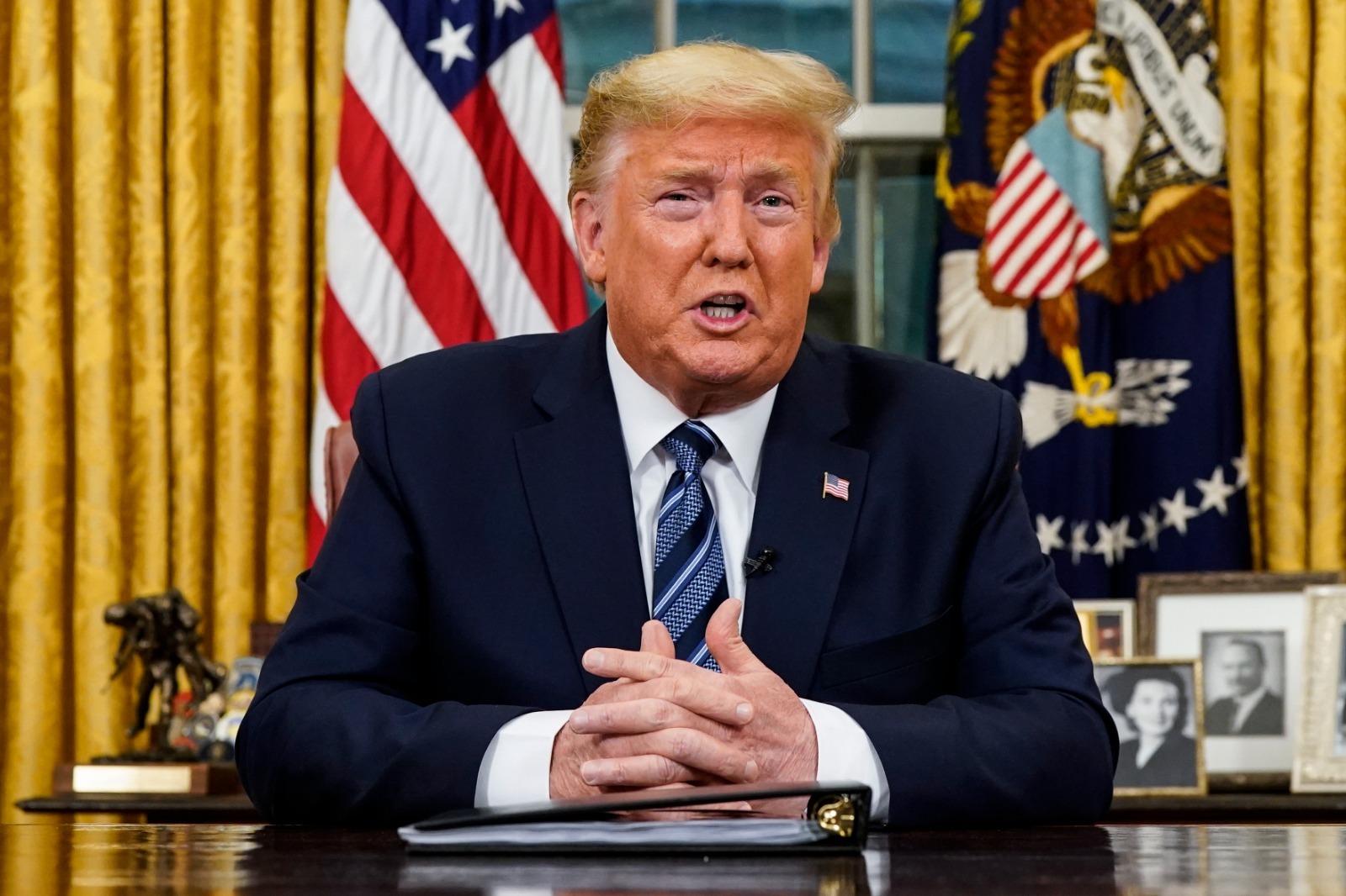Trump advirtió que no descarta reiniciar los ataques en Irán