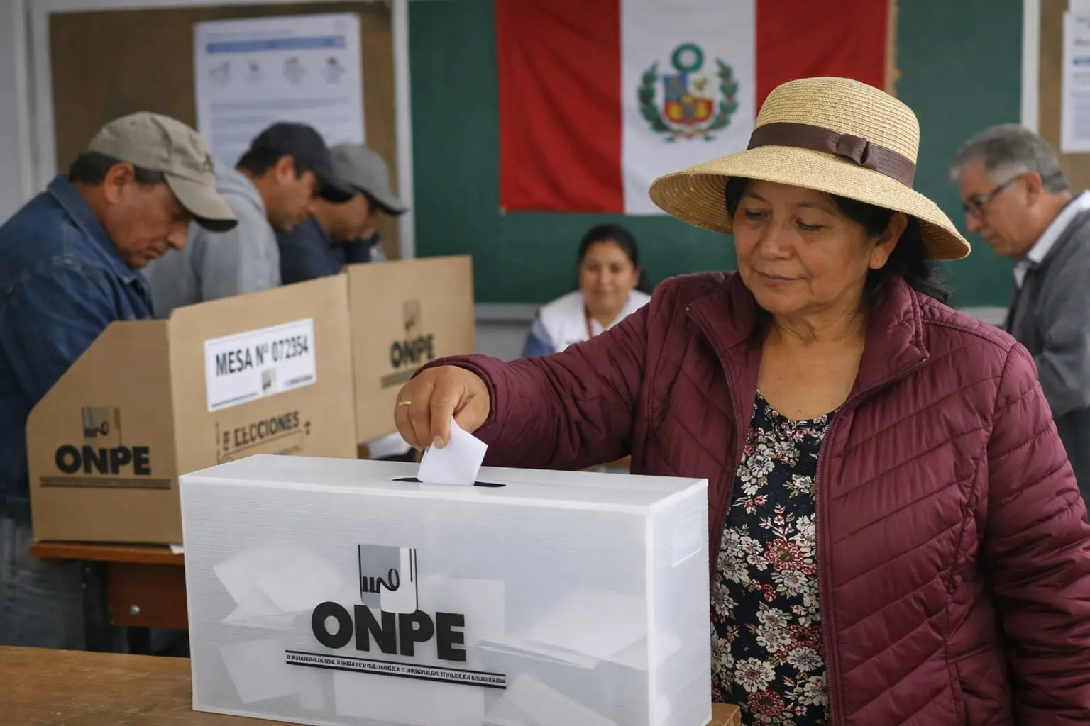 ONPE: Se definen votaciones finales en el Callao