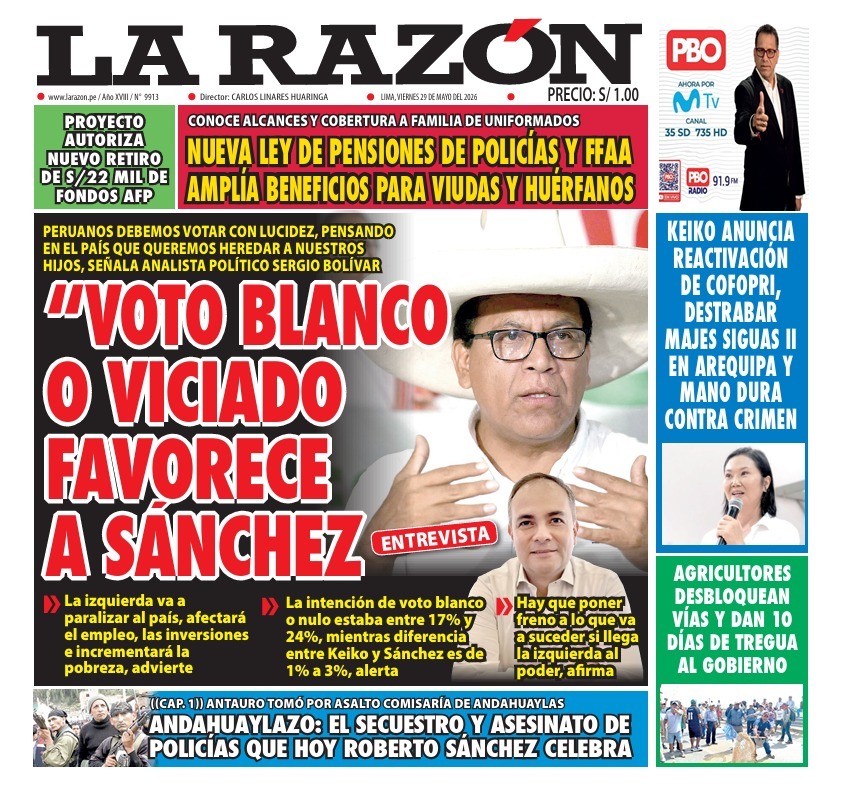 Ediciones Impresas 29/05/26