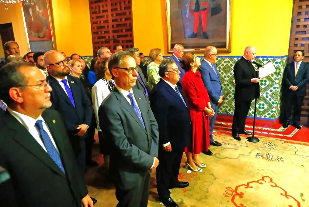 Torre Tagle: saludo solemne al canciller Carlos Pareja