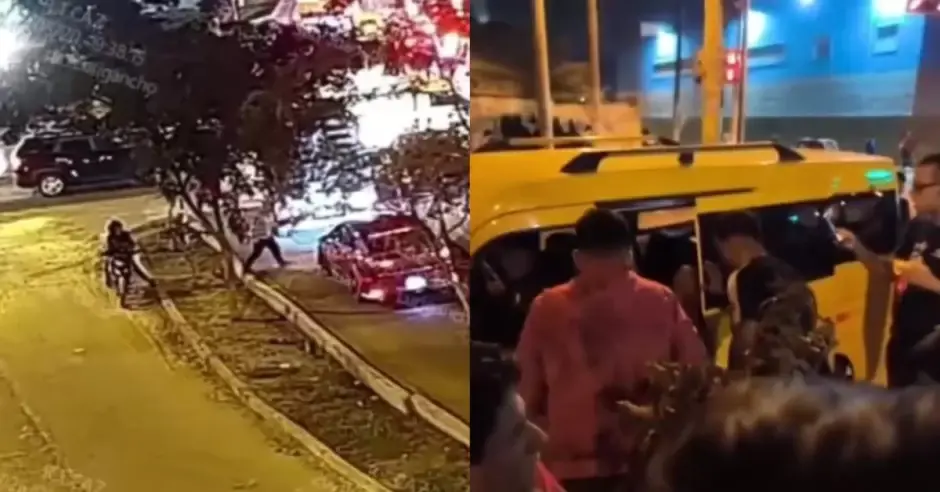 Ataque a balazos contra miniván en SJL deja un muerto y un pasajero en estado crítico