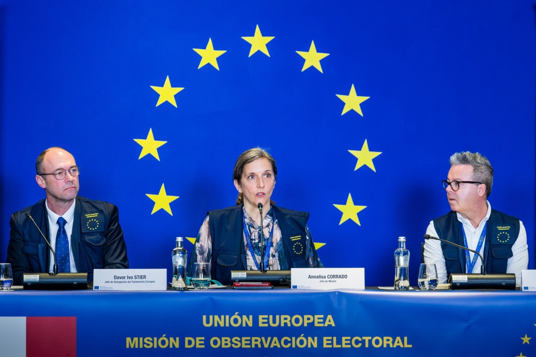 Misión de Unión Europea  monitorea elecciones